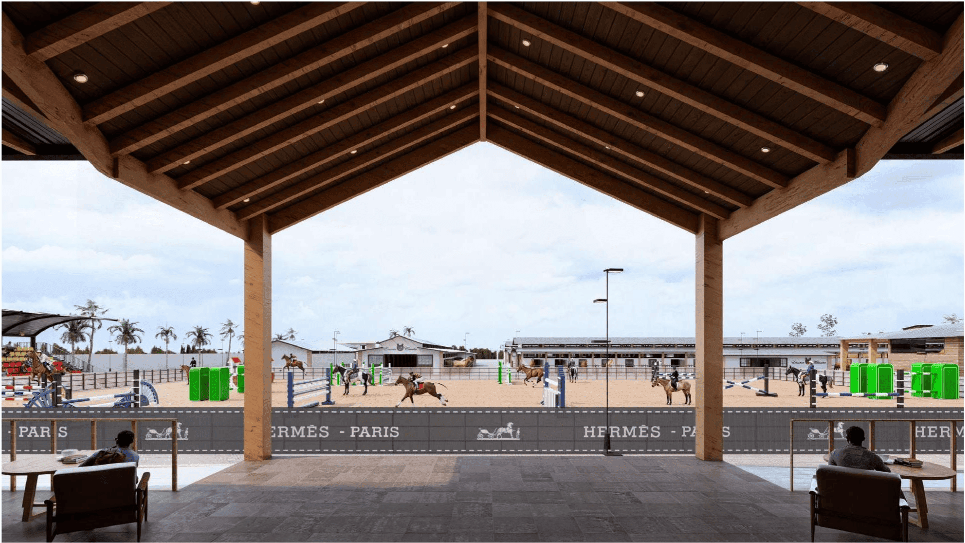 CENTRE EQUESTRE — vue 3