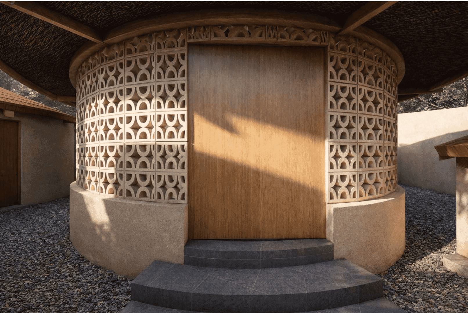 TEMPLE ÉPHÉMÈRE DES PYTHONS — vue 3